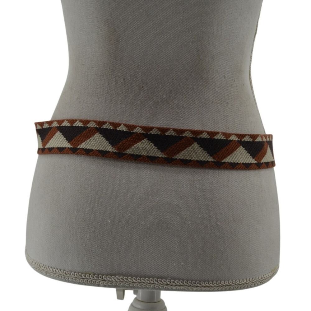 Levi's Men's Size 32 Southwestern Belt Multi-color Geo Woven